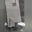 Keadic 540Pcs 1", 3/4", 5/8", 1/2" Insulated U Staple Nail Assorted Size Set with Storage Case, Electrical Cable Staples Metal Cable Clip with Plastic Staple Wire Holder for Fixing Electrical Cord