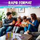 QUOKKA Family Conversation Cards Game - Break The Ice Game for Kids and Families - Icebreaker Cards with 500+ Questions - Family Games for Kids 8-12 - Perfect for Family Night I Premium Version