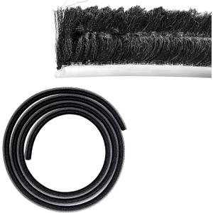 W510C .312" (7.9 mm) Adjustable Astragal Replacement Pile Weatherstrip 100FT Replace Worn Weatherstrip Pile on Adjustable Astragals Five Year Free Replacement