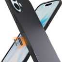 Smartish iPhone 17 MagSafe Case - Gripmunk with Camera Control Protection, Magnetic Slim Case [Lightweight + Protective] Thin Grip Cover with Microfiber Lining for Apple iPhone 17 - Black Tie Affair