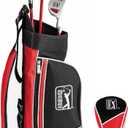 PGA Tour Youth Golf Club Set Ages 3-5 (36-41) and 5-8 (41 - 4'8") Right and Left Handed Beginner Junior Golf Clubs with Lightweight Golf Bag, Mallet Putter, Driver by Golfgen