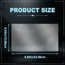 9 Inch HD Clear Anti-Scratch Waterproof Film Accessories for Car GPS Navigation Tempered Glass Screen Protector Screen Cover Universal for Cars