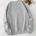 SOLY HUX Women's Long Sleeve Graphic Sweatshirt Baggy Crew Neck Pullover Fall Tops Streetwear (S)