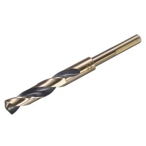 uxcell 35/64" Drill Bit 3/8" Reduced Shank 3-Flat M35 Cobalt 5% High-Speed Steel Twist Black and Gold Finish 135 Drill for Hard Metal Stainless Steel uxcell 35/64" Drill Bit 3/8" Reduced Shank 3-Flat M35 Cobalt 5% High-Speed Steel Twist Black and Gold Finish 135 Drill for Hard Metal Stainless Steel