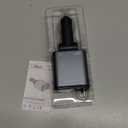 LISEN Retractable Car Charger USB C [Upgraded Dual Type C] 69W Fast 4 in 1 Car Charger for iPhone 17, Valentines Day Gifts for Him Her Men Women, Car Accessories for Galaxy S25 Phone 17 Pro Max 16 15 (Gray)