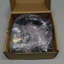 6ft Propane Hose Adapter 1lb to 20lb with Gauge, Propane Tank Adapters 1 lb to 20 lb Converter,5-40lb Propane Tank Hose Adapter for Buddy Heater/Weber Q Grill/Coleman Stove/Blackstone Griddle