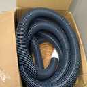 1-1/2 Pool Vacuum Hose With Swivel Cuff, 20FT x 1.5 Inch Pool Cleaner Hose | Flexible Cleaner Hose; Above Ground & Inground Pools; Pool Vacuum & Skimmer Systems; Kink Reduction; PE/EVA Construction