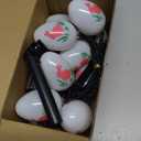 Solar Easter Egg Lights Outdoor Decorations 8 Modes Waterproof Garden Path Lights for Yard Decoration with 10 Eggs