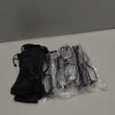 NORPERWIS 6 Pack Reading Glasses for Women Men, Blue Light Readers, Anti Glare Computer Eyeglasses with Spring Hinge (BLACK, 0.50, multiplier_x)