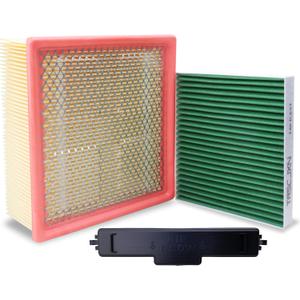 53034051AB Engine Air Filter& 68406048AA Cabin Air Filter w/Activated Carbon & Filter Door for Dodge Ram 1500 2500 3500 4500 5500, for Journey Avenger Compass Patriot Caliber Chrysler 200 (20072023)