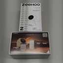 ZEEHOO 3 in 1 Charging Station for Apple, iPhone Mag-Safe Charger, Qi2 Certified, Rotating Wireless Charger Stand for iPhone 17,16,15,14,13,12 Series, Apple Watch, AirPods (USB-C Charger Included) (Metal Gray)