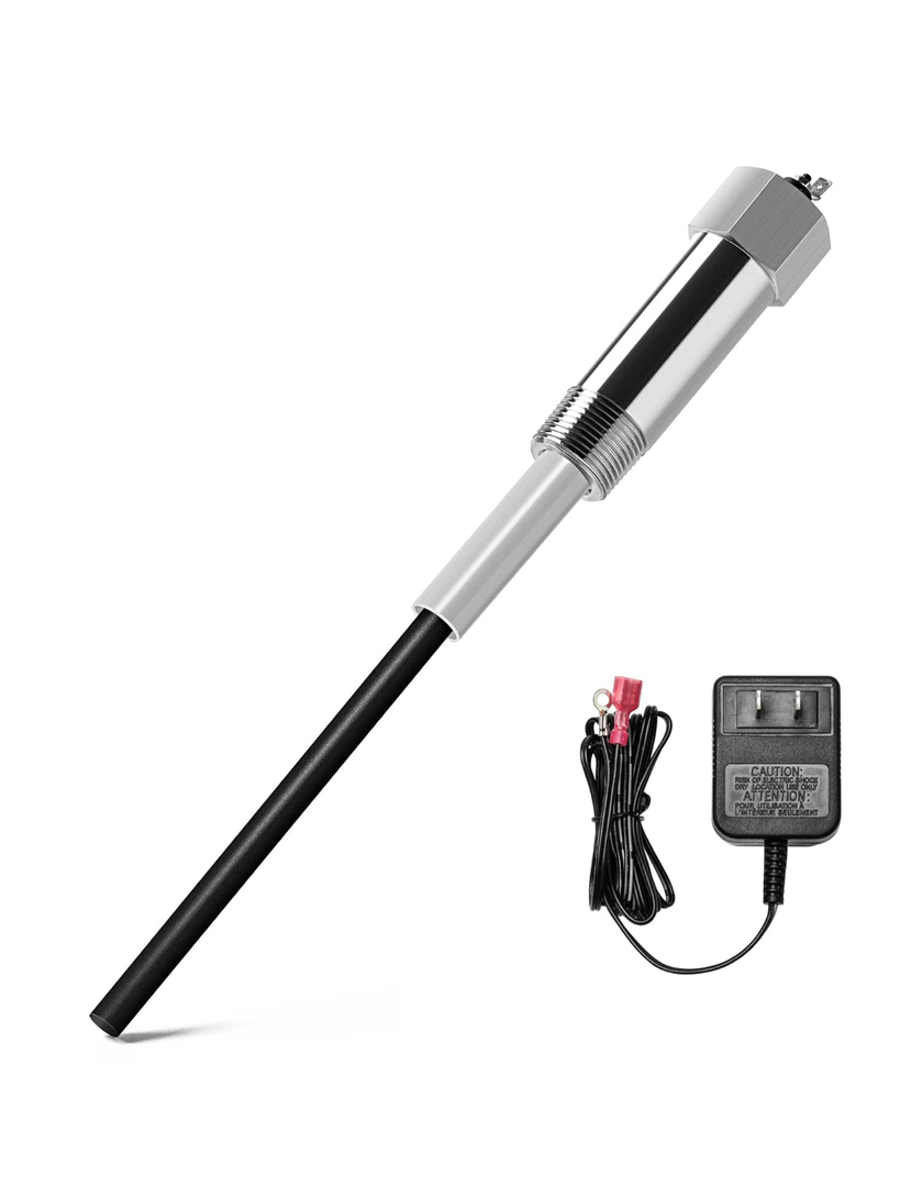Powered Anode Rod, Briidea Water Heater Anode Rod Made of Titanium (40-89 Gallon Tank), Anti-Rust and Corrosion, Reduce Limescale