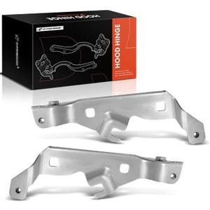 A-Premium Driver and Passenger Hood Hinges Compatible with Chevrolet Chevy Malibu 2008 2009 2010 2011 2012, Set of 2 Front Left and Right Side Hood Hinges, Replace# 15825391, 15825390