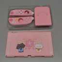 Playvital Cherry Blossoms Kitten Protective Case for Nintendo Switch 2 with Stand | Cute Cat Ear & Paw Silicone Grips, Dockable Hard Shell, 2 Joystick Caps | Full-Body Protection Cover, Pink