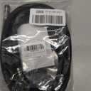 Black Kitchen Faucet Hose Replacement M15*1MM X G1/2, 59-inch Nylon Hose with Quick Connect