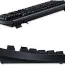 Perixx Periboard-106, Wired Performance Full Size Keyboard, Curve Ergonomic Keys, Black, US English Layout (11204)