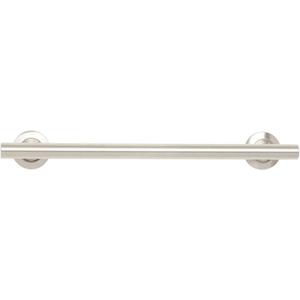 Seachrome 18-inch Coronado Designer Straight Bathroom Shower Grab Bar, Satin Stainless Steel, Brushed Nickel