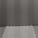 Mooliwe Scalloped Felt Bulletin Board 24 x 18 Inches Foldable Camel Pin Cork Board Alternative for Wall, 2' x 1.5' Trifold Picture Vision Self Adhesive Bulletin Decorative