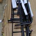 Amazon Basics Full Daybed and Twin Size Trundle Bed Frame Set, Space Saving Steel Slat Support, Black