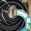 LONGRUN Pond Tubing 1.5 Inch 1-1/2'' Diameter, 26.9 ft Long Corrugated Flexible Hose Pipe with Clamps Pipe Fittings, Pool PVC Tube for Garden Ponds Waterfalls Camping Caravans Filters Drainage Marine