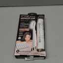Finishing Touch Flawless Dermaplane Glo Lighted Facial Exfoliator - Non-Vibrating and Includes 6 Replacement Heads, White/Rose Gold