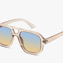 livho Trendy Polarized Square Aviator Sunglasses Women Men Square Eyewear Frame, Retro Sun Glasses for Women Men 2025 Shades