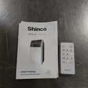 Shinco 12,000 BTU Portable Air Conditioner, Portable AC Unit with Built-in Cool, Dehumidifier&Fan Modes for Room up to 450 sq.ft, with Remote Control, 24 Hour Timer, Installation Kit (SPF1-White-Standard)