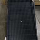 Feandrea 48 Inch Heavy Duty Dog Crate, Metal Escape Proof Dog Kennel with Double Doors and Convenient Feeding Door, Removable Tray, Easy to Clean, XXL Dog Crate for Large and Medium Dogs, Black