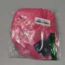 LESYPET Dog Coat for Small Dogs, Windproof Doggie Puffer Jacket with Leash Hole, Extra Warm Dog Jacket Winter Coat, Pink L