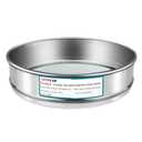 304 Stainless Steel Mesh Lab Sieve, 2800 Mesh(0.003mm) Aperture Test Sieve, 7.9Inch(20cm) Diameter Economy Standard Analysis Sample Test Sieves for Industrial Laboratory Homes
