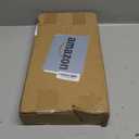 2 Set Metal & Engineered Wood Kitchen Shelf Stackable Cabinet Organizer, Countertop Spice Rack Storage, Expandable for Pantry/Counter (Brown Black)