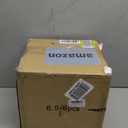 NIUBEE 6 Pack Acrylic Brochure Holder 8.5 x 11 inches, Clear Acrylic Literature Holder Plastic Flyer Display Stand, Acrylic Countertop Organizer for Magazine, Pamphlet, Booklets, Menu, Journals