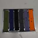 Sport Bands 6-Pack Compatible with Apple Watch Ultra 3/2 Band 49mm 46mm 45mm 44mm 42mm, Wide Soft Silicone Wristbands Waterproof Strap Men for iWatch Series 11 10 9 8 7 6 5 4 3 SE Ultra