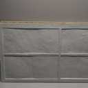 KASARO 3D Faux Stone PU Wall Panels, 3 Pieces Wainscoting Panel Accent for Interior Wall Decor, Waterproof Wall Covering, 47.24  23.62 inch, Cement Lily