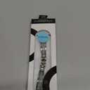 KOREDA Slim Gold Band Compatible with Samsung Galaxy Watch 7 6 5 4 FE 40mm 44mm/Galaxy Watch 6 4 Classic Band 42mm 46mm 43mm 47mm/Watch 5 Pro 45mm/Active 2 Women, 20mm Thin Metal Strap Dressy Jewelry Bracelet (Silver)