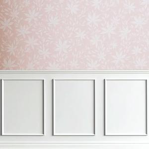 Hungbak 4 Set of 16" x 20" Pre-Cut Accent Wall Molding Trim Kit, Peel and Stick Premade Wainscoting Panels for Interior Decoration, Ready to Assemble Chair Rail Moulding