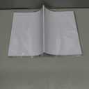 7 x A5 Plastic Clear Book Cover. a5 Clear Notebook Cover 6.1 x8.7X 0.78 inches