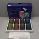 Vintage Hobnail Drinking Glasses Set of 8,Colored 12 oz & 15oz Highball Glass Cups, Kitchen Drinkware Glassware,Embossed Water Tumbler,for Beer,Cocktail,Whiskey,Juice and Various Mixed Drinks