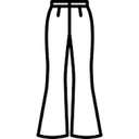 Yellow Flare Pants, S