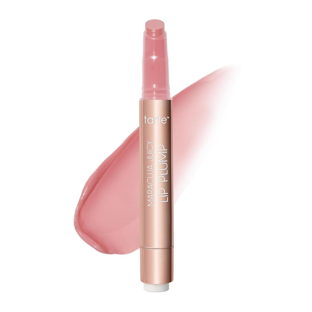 tarte maracuja juicy lip plump  Hydrating & Volumizing Lip Plumper Gloss Balm with Nourishing Hyaluronic Acid & Vitamin E, Plumps & Moisturizes, Vegan & Cruelty-Free