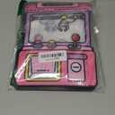 30 PCS Bulk Gift Bags for Kids with Handle,Children Large Goodie Bags with Stand-up Bottom, Grip Seal Party Favor Bag, Students Back to School Treat Bag, Cute Snack Candy Bags for Birthday, Classroom (2 Mix Color (pink blue))