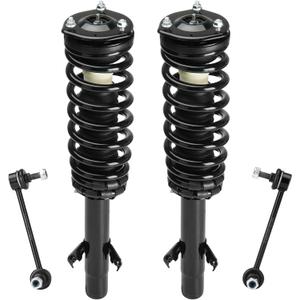 Front Strut Assembly & Sway Bar Links for 2006-2009 Ford Fusion 3L Mercury Milan Shock Absorbers Replace172261 4PCS