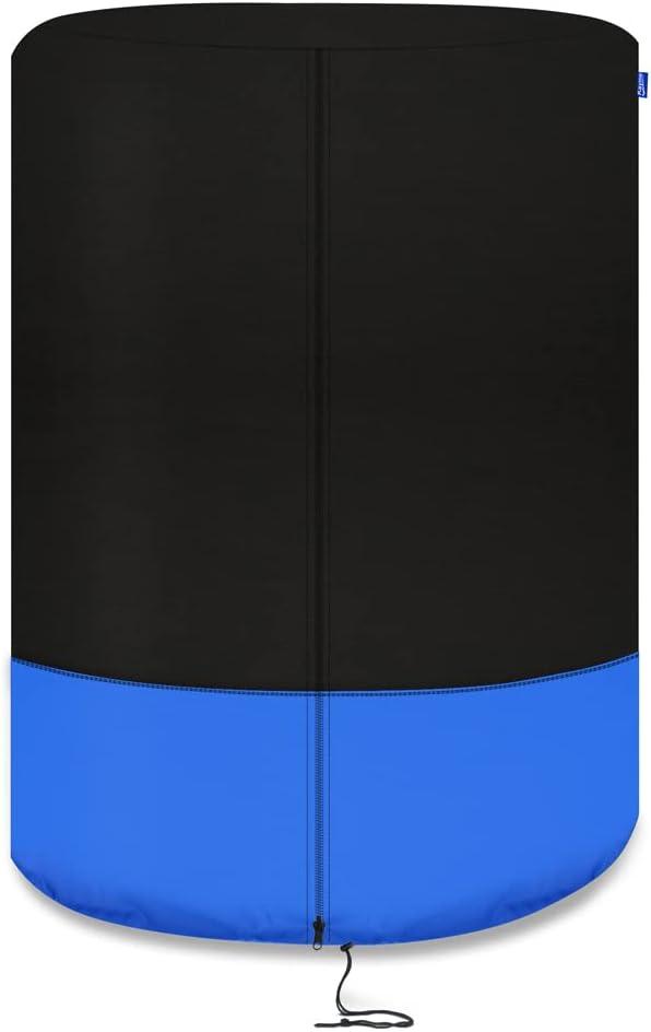 KAYME Tire Cover, Large Tire Storage Bag, Seasonal Spare Tire Storage Cover, Durable Tire Bags Used in Trucks, SUV, Trailer Sun Rain Snow Protection, Fit 35 Inch Tire Diameter-Black