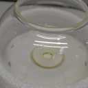 200ml Glass Reservoir Essential Oil Diffuser with Glass Dome Ultrasonic Aromatherapy Diffuser with Four Timer Colorful Light Auto-Off for Home Office Bedroom