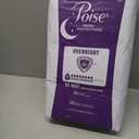 Poise Overnight Incontinence & Postpartum Pads for Bladder Leaks, 8 Drop Extra Coverage, 72 Count (2 Packs of 36), Packaging May Vary