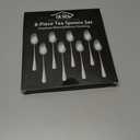 8-Piece 6.7 Inches Stainless Steel Tea Spoon, Durable Dishwasher Safe Teaspoons, Silverware Dessert Spoons, Small Spoons For Restaurant, Hotel