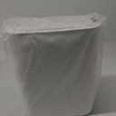 Cesun Motion Sensor Trash Can, 5 Gallon Automatic Bathroom Garbage Can with Lid, Touchless Smart Plastic Slim Wastebasket for Bathroom, Office, rv, Bedroom, Living Room, White