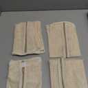 4-Piece Large Durable Organic Cotton Mesh Laundry Bags with Sturdy Zippers and Breathable Mesh are Delicate Laundry Bags for Underwear, Clothes, Pants and Socks