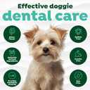 TropiClean Fresh Breath Toothbrush and Toothpaste Kit for Puppies, Teeth Cleaning Kit to Prevent Plaque & Tartar, Breath Freshener, Dog Dental Care