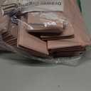 DIMJ Drawer Organizer Clothes 24Pack - Foldable Baby Organizers and Storage & Dresser Organizer for Bedroom, Closet - Nursery Organization Dresser Dividers for underwear, Sock,Bra, Belt, Tie, Pink